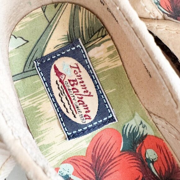 Tommy Bahama Gatsby Suede Canvas casual Loafers 8 - Picture 3 of 10